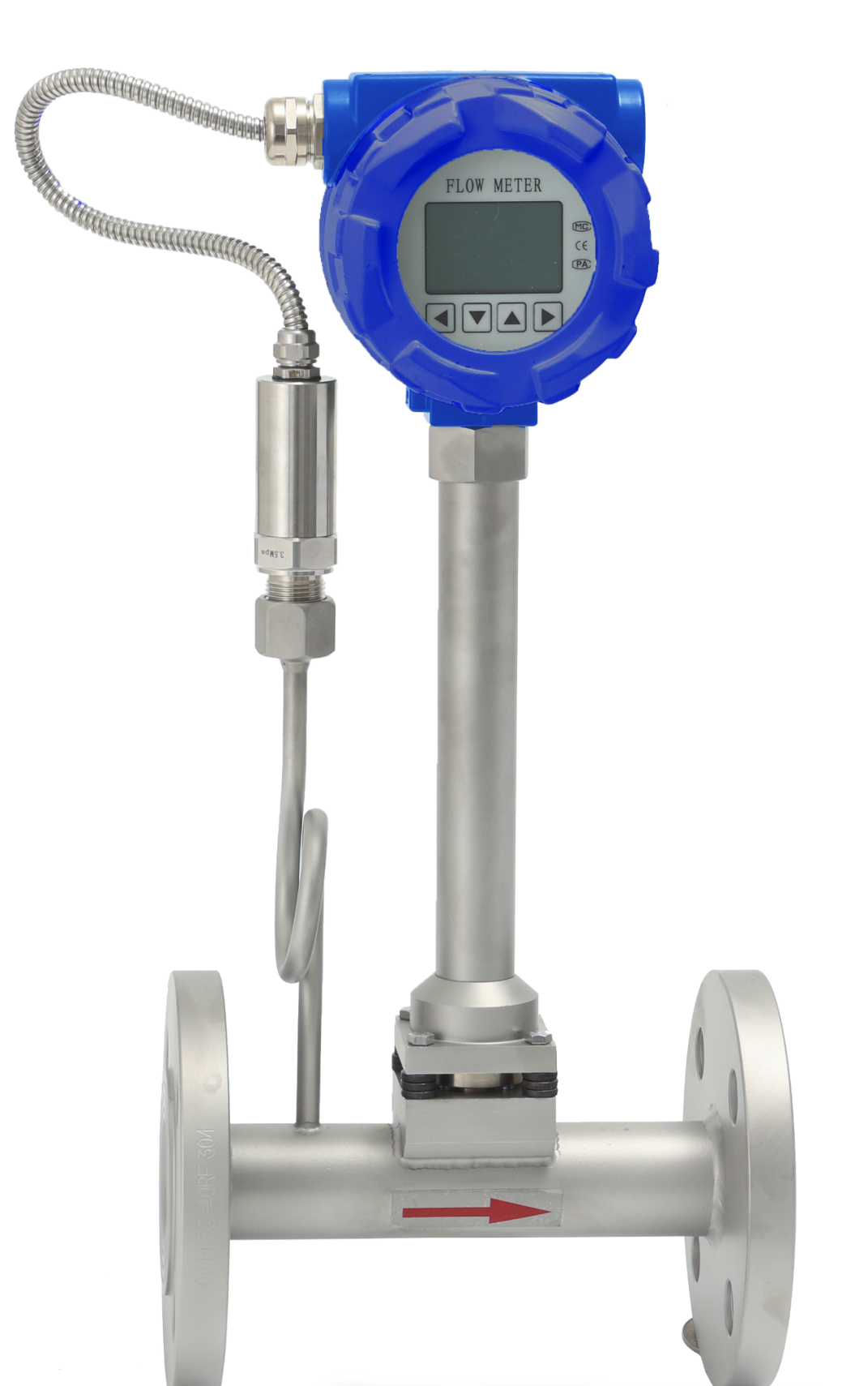 آخرین پرونده های شرکت در مورد عدم تطابق بین قطر لوله فرآیند و نرخ جریان واقعی کنتورهای جریان گردابی