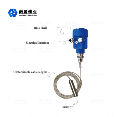 قیمت خوب 1.8 گرم تماس با موج هدایت شونده رادار سطح متر دقت اندازه گیری بالا آنلاین