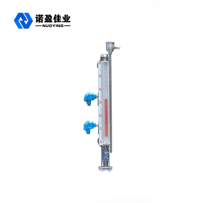 قیمت خوب نشانگر سطح مغناطیسی جانبی DN25 IP65 SS304 برای صنایع شیمیایی نفت آنلاین
