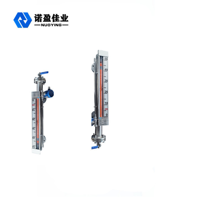 خرید نشانگر سطح مغناطیسی عمودی Fuel SIL DC 4-20mA فولاد ضد زنگ online manufacture