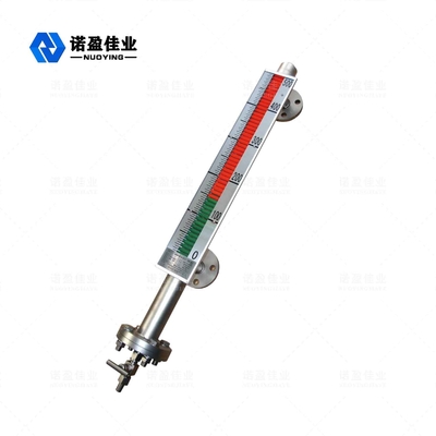 قیمت خوب DN25 نشانگر سطح مغناطیسی نصب شده در سمت IP65 SS304 برای صنعت پتروشیمی آنلاین