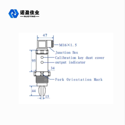 قیمت خوب NUOYING NYYCUK-C مواد چنگال: 304،316L (اختیاری)50mm طول چنگال: 100mm (قابل تنظیم به عنوان requituning کلید سطح چنگال) آنلاین