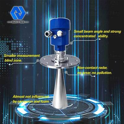 قیمت خوب دستگاه اندازه گیری سطح رادار آب 30 متر با کیفیت بالا سنسور سطح مایع آنلاین
