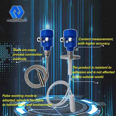 قیمت خوب NYRD-701 30m رادار موج هدایت شده قابل تماس سطح سنج برای مایع خوردگی قوی آنلاین