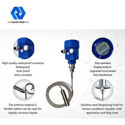 قیمت خوب NYRD-701 30m رادار موج هدایت شده قابل تماس سطح سنج برای مایع خوردگی قوی آنلاین