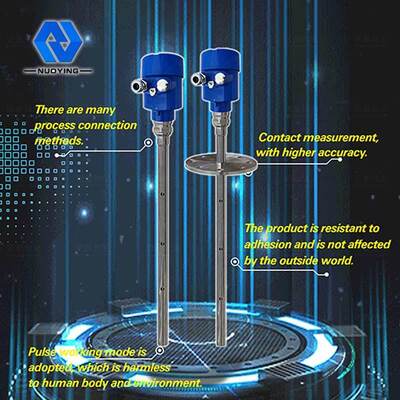 قیمت خوب NYRD704 1.8GHz رادار سطح متر 4-20mA 6m رادار سنسور سطح مایع برای مخزن آب خیس و سیمان سیلو با IP67 آنلاین