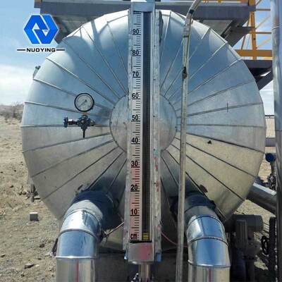 قیمت خوب سنسور سطح شناور مغناطیسی SS304 / 316 گیج سطح مخزن آب آنلاین