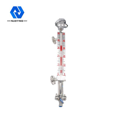 قیمت خوب کیفیت بالا 24VDC دیجیتال مقناطیسی فلپ سطح متر مقناطیسی فلپ سطح گج با 6m محدوده ساخته شده در چین آنلاین