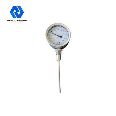 قیمت خوب ترمومتر صفحه دو فلزی روغن هیدرولیک SS 150 میلی متر اتصال رشته آنلاین