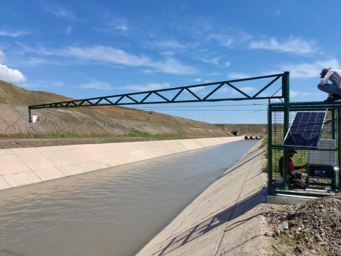 بلوتوث NYRD-901 صنعتی 80GHz رادار سطح فرستنده 4-20mA خروجی برای رشته آلومینیوم مایع نصب 3