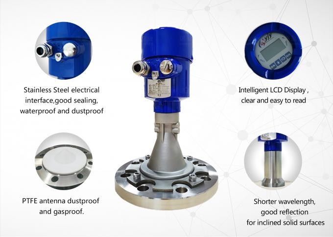 سطح رادار 26GHz برای مخزن مایعات نوع بهداشتی و ظروف بسیار خوردگی 1