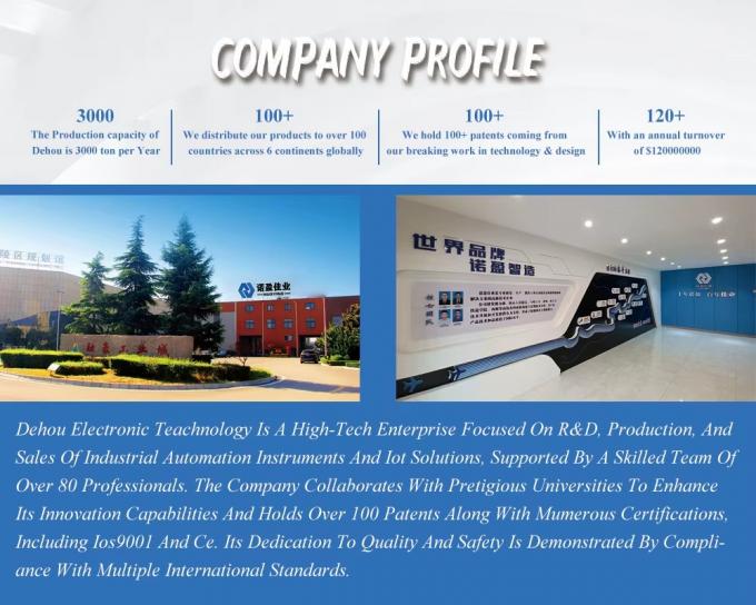 سنسور سطح رادار 80GHz با تکنولوژی امواج میلی متری، اندازه گیری فرستنده سنسور سطح رادار آب RS485 4