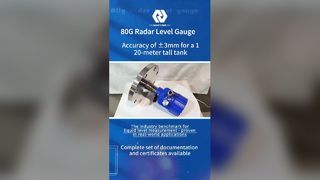 اندازه گیری دقیق سطح رادار 80 گیگاهرتز